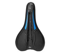 AMSLSIU Bicycle Seat Cushion Shockproof Reflective Strip Saddle Bike Outdoor Road Cycling Biking Wide Soft Breathable Pad