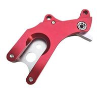 AMSLSIU Bike Frame Conversion Disc Brake Adaptor Robust and Practical for, Red