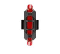 AMSLSIU Bike Tail Lights LED USB Bicycle Cycling Waterproof Camping Mountain Bikes Rear Lamp with Rubber Ring Accessories