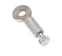 AMSLSIU Brass Made Positioning Pin Tool Essential Addition for All Enthusiastic DIY Leather Craft Creators Leather Positioning Pin is Also Replacement Craft, Silver, 0 to 6mm