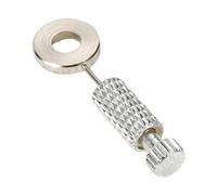AMSLSIU Brass Made Positioning Pin Tool Essential Addition for All Enthusiastic DIY Leather Craft Creators Leather Positioning Pin is Also Replacement Craft, Silver, 6 to 12mm