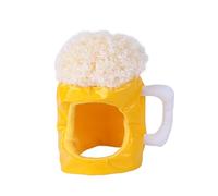 AMSLSIU Bright Pets Costumes Hat Fun Playful Accessories Shining Colors Pets Adorably Attractive At Events And Gatherings Dog Hedwear Household Pet Hat Cap Mug Shaped