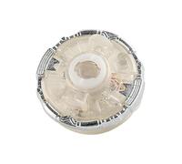 AMSLSIU Burst Fast 4D Top Base LED Flash B Series Burst Toy White Unmatched Durability