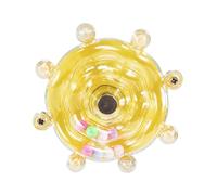 AMSLSIU Cage Toy Bird Toys For Parakeets Interactive Features Inspire Joy And Exercise In Small Medium Parrots Parakeets Parrotlets Lovebirds Cockatiels Finches, Yellow