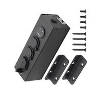 AMSLSIU Car Battery Charger Multipurpose Battery DC Plug Voltmeter Intelligent Portable Powers Station for RV Motorcycle