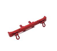 AMSLSIU Car Fittings Aluminum Alloy Upgraded Structure Radio-controlled Rear Bumper Auto Hardware Simulated Remoted Components, Red