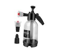 AMSLSIU Car Foaming Pump Sprayer 2000ml With Nozzles Efficient Car Washing And Home Cleaning Tasks Pull Down To Increase Air Pressure To Liquid Spraying Even Handheld Home, White, 12.5x33cm