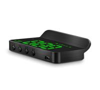 AMSLSIU Car Windshield Manual Head-up Display HD Front Windscreen Speedometer HUD Dimmable Projector with Reflective Film