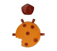 AMSLSIU Children Cookie Costumes Headdress Romper Suit Imaginative And Engaging Options For Costumed Play And Fine Workmanship Chocolate Chip Cookies Costumes For Kids Jumpsuit