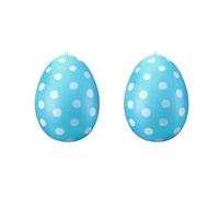 AMSLSIU Choice For Decorating Tables And Windowsills Easter Balloons Or Just To Light Up Home Easter Inflatable Eggs, blue
