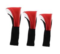 AMSLSIU Classic Golf Club Head Covers Handmade Prevents Clanking In Golf Bag Fits All Brands Nylon Headcovers Fairway Head Cover Club Premium No.1 Covers For Woods And Driver