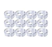 AMSLSIU Clear Door Handle Buffer Wall Protectors Prevent Damage Caused By Door Knobs Reducing Noise with PVC Durable to FunctionThe Stopper Wall Protector Crash Pad Between