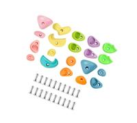 AMSLSIU Climbing Rocks Indoor Outdoor Playground Fun Colorful Stones Develop Kids Confidence While Enhancing Physical Abilities Rock Climbing Wall Stones Wall