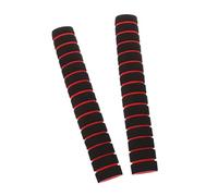 AMSLSIU Comfortable Exercise Machine Attachment Sleeve Sponge Handle Bar Foam Cover Wrap Replacement Foam Tubing Grips Pull Up Bar Fitness Equipment Accessories Grip Cover , Red , 22CM