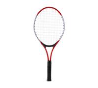 AMSLSIU Comfortable Nonslip Tennis Racket With Shock Resistant Handle Grip Backyard Park Beach Summer Exercise Workout Gym Portable Tennis Racquet Training Equipment Tool, Kids Red