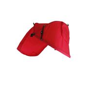 AMSLSIU Comfortable Waterproof Stroller Sun Shade Baby Stroller Sunshade Easy to Install Sun Universal Breathable Hot Weather Rain Cover for Pushchair Canopy Parasol Portable, red, 46cm