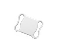 AMSLSIU Compact GPS Pet Dog Locator Portable and Lightweight Location Activity for Cats Pets and Kids, White, 45 x 33mm