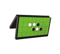 AMSLSIU Compact Othello Chess Game Folding Magnetic Board and Pieces for Travel Adults Reversi Portable