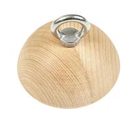 AMSLSIU Compact Pull Up Training Ball Essential Tool Enhances Workout In Various Home Settings Made Wood And Stainless Steel Gym Training Ball Hold Grip Non-slip Workout Gadget