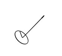 AMSLSIU Convenient Paper Memo Holder Straight Rod Receipt Holder Excellent For Hospitality Business Organization Spike Stick Businesses Kitchen Office Paper Notes