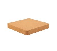 AMSLSIU Cork Mat Hand Tool for Leather Craft Antislip Easy Maintenance for Cutting Providing Smooth and Stable Face for Cuts. Cork Block Punching Boards Sanding Block, 10x7x3cm
