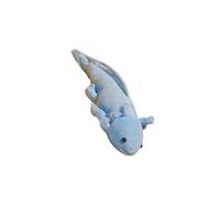 AMSLSIU Cute Axolotl Plush Cuddly Companion Doll 72 Inches Long Reading Sleeping Relaxing Comfort Valentines Plush Doll Axolotl Kids Adults Car Soft Stuffed Pillow Huggable Home Decor, Blue, 45cm