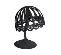 AMSLSIU Decorative Universal Modern Showing Sturdy Hat Display Holder Rack Easy To Install Home Decor Children Adults Plastic Baby Hat Stand Organizer Children Adults, Black, Style A