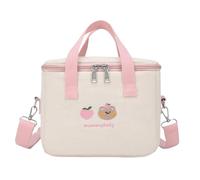 AMSLSIU Diaper Bag With Three-dimensional Structure Portable And Functional Linen Mother And Baby Bag Mother Baby, pink