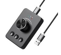 AMSLSIU Digital Volume Controller With Adjustable Control Knob Allows Fast Accurate Adjustments In Any Setting Ensuring User Satisfaction Always Lossless Computer Speaker Volume Controller Knob