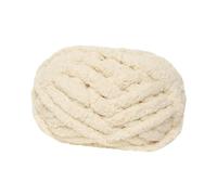 AMSLSIU DIY Creativity with Chunky Wool Yarn Various Projects Soft Suitable for Tapestry Hand Knit and Home Decor Crocheting Cushion Rug Making Tapestry Hand Knit, Beige, 25.6 m