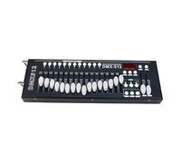 AMSLSIU DJ Light Controller With 16 Channel Console For Efficiently Managing Moving Head Lights And Strobe Fixtures Lighting Mixer Board Console Equipment Controller