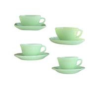 AMSLSIU Dollhouse Saucers Enchanting Mini Toys Serve As Fun Decorative Elements For Dollhouses Modern 16 Doll House Tea Saucers Cute Mini Toys 1/6 Dollhouse Miniature Landscape Accessories