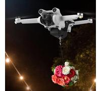 AMSLSIU Drone Thrower Universal System For Mini 3 Pro Air 2 Fishing Wedding Advertising Quick Release Features Dropping System Flower Delivery Advertising