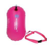 AMSLSIU Durable Inflatable Swim Buoy Tow Float Long-lasting Device for Water Sport, Rose Red