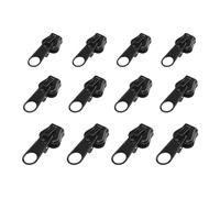 AMSLSIU Durable Zipper Sliders Replacement Zip Pullers Jackets Bags Flexible Solution for Tailoring Projects Emergencies Or General Repair Skirts Pants Dress Luggage Pockets