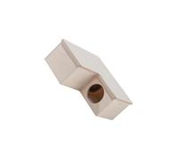 AMSLSIU Easy Assembly Gerbil House Tunnel Wooden Maze Hideaway With Multi Chambers Small Animal Activities Ensuring Secure And Comfortable Environment For Pet. Removable Roof Allows To Observe Hamster