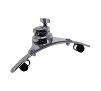 AMSLSIU Easy To Install Drum Stand Connector Clamp Greatly Enhances Of 12 Inch Drum Setup Professional Drummers Hanger Bracket Hardware Parts Accessories, Silvery, 12 inch