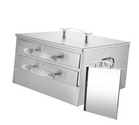 AMSLSIU Easy To Rice Roll Machine For Preparing Fresh Rice Noodle Rolls And Delicious Dim Sum Treats And Heat.After Steaming For Few Minutes Roll Machine Drawer Noodle Steame, 3x Tray