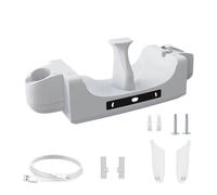 AMSLSIU Easy To VR Headset Storage Rack With Contact Charging Long-lasting ABS Charging Station For Meta 3 VR Headset