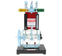 AMSLSIU Educational Model Toy Engine 4 Stroke Gasoline Engine Model Internal Combustion
