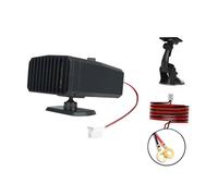 AMSLSIU Electric Car Heater Portable Windshield Defroster Demister Efficient Premium High Performance Compact Fast Heating 360° Rotatable Base High