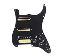 AMSLSIU Electric Guitar Pickguard Scratch Plate Back Plate Guitar Accessory Easy To Install Durable Scratch Right Replacement Electric SSH Pickguard Back