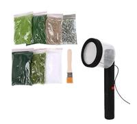 AMSLSIU Electrostatic Flocking Machine Hand Tool Lightweight Portable Addition To Any Hobby Craft Supply Kit And Long Service Life. Grass Planter Could Plant Grass Or Flock On Flat Is Easy To And Is