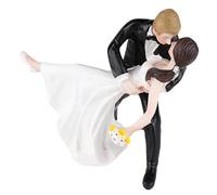 AMSLSIU Elegant Western Style Wedding Cake Figurines For Love Story Resin Cake Wedding Decorations Decorations Etc, type+3