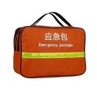 AMSLSIU Emergency Bag Strips Travel OxfordCloth Large Waterproof Handbag Durable Fabric Situations Storage Bag Strips Carry to, L:43 * 26 * 14cm