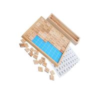AMSLSIU Engaging Math Learning Board Toy Hundred Board Games Kids Master 1-100 Consecutive Numbers Fast Learning. Building Blocks Are Exquisite In Workmanship