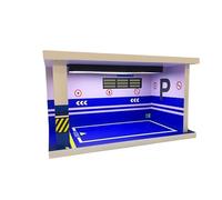 AMSLSIU Enhanced Performance Parking Lot Scene Model DIY Model Car Display Scene, Type 1