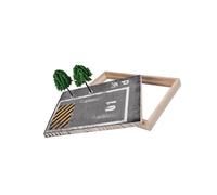 AMSLSIU Enhanced Performance Parking Lot Scene Model DIY Model Car Display Scene, Type 3