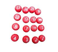 AMSLSIU Entertainment With Billiard Number Balls Set Numbered Tally Balls Fun Game Nights And Pool Table Accessories Numbered Tally Pill Pool Table Accessories