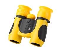 AMSLSIU Experience The World In A Whole New Way With Professional 8x21 Field Glasses For Kids PROFESSIONAL HD BINOCULARS: 8x21, yellow